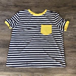 SHEIN Striped Pocket Tee FREE with another purchase